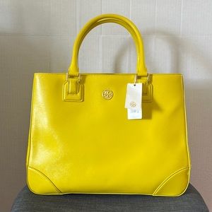 Authentic Tory Burch Saffiano Leather Large Tote